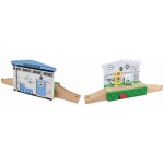 Statie Aterier de Reparatii Feroviare Trenulete din lemn - Engine Repair Station Maxim 